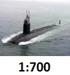 Submarines 1:700
