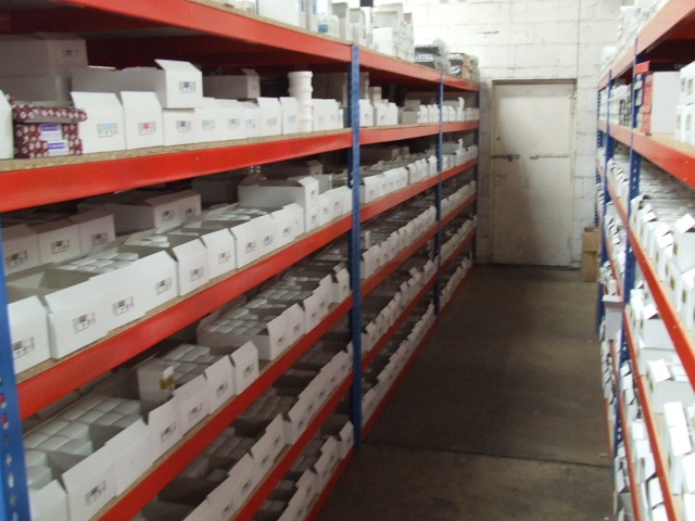 Vallejo - some of our picking racks for this fast growing range of top quality paints