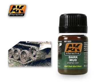 AK Interactive - 35ml Dark Mud effect