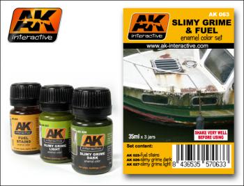 AK Interactive - Slimy Grime and Fuel Set