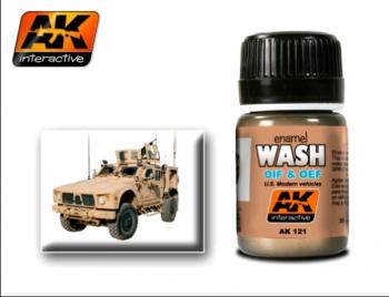AK Interactive - 35ml OIF & OEF - US Vehicle Wash
