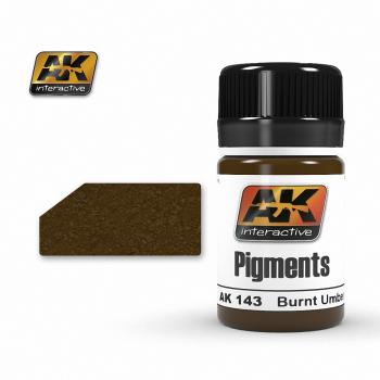 AK Interactive Pigments - Burnt Umber