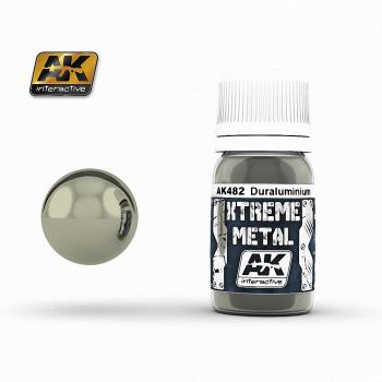 AK Interactive - 30ml Extreme Metal Paints - Duraluminium