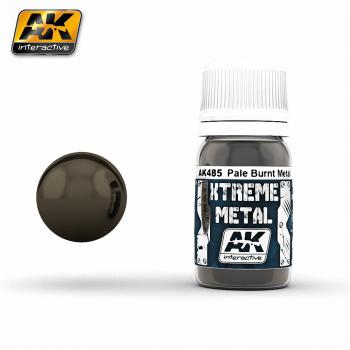AK Interactive - 30ml Extreme Metal Paints - Pale Burnt Metal