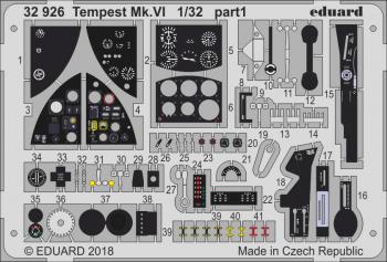 Eduard Photoetch 1:32 - Tempest Mk.VI (Special Hobby)