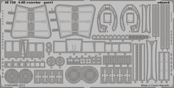 Eduard Photoetch 1:48 - A-6E exterior (Kinetic)