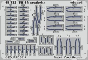 Eduard Photoetch 1:48 - UH-1Y Seatbelts (KH80124)