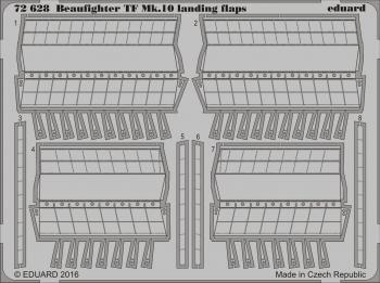 Eduard P/etch 1:72 Beaufighter TF Mk.10 Landing Flaps (Air)