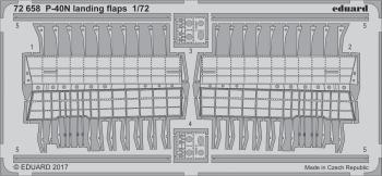 Eduard Photoetch 1:72 - Curtis P-40N Warhawk Landing Flaps