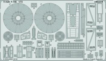 Eduard Photoetch 1:72 - F-15E Strike Eagle (Academy)