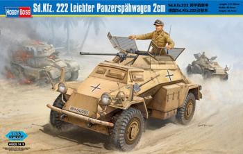 Hobbyboss 1:35 - Sd.Kfz.222 Leichter Panzerspahwagen 2cm