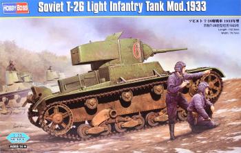 Hobbyboss 1:35 - Soviet T-26 Light Infantry Tank Mod 1933