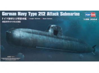 Hobbyboss 1:350 - German Navy Type 212 Attack Submarine