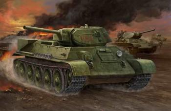 Hobbyboss 1:48 - Russian T-34/76 (Model 1942 Factory 112)