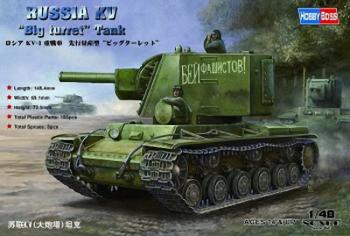 Hobbyboss 1:48 - Russian KV big turret