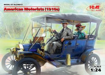 ICM 1:24 - American Motorists (1910's) 2 Figs