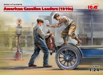 ICM 1:24 - American Gasoline Loaders (1910's) 2 Figs