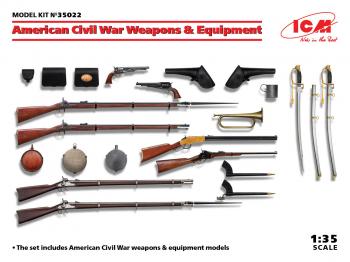 ICM 1:35 - US Civil War Weapons & Equipment