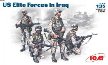 ICM 1:35 - US Elite Forces in Iraq 4 Figs