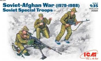 ICM 1:35 - Soviet Special Troops (1979-1988) 3 Figs