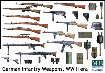Masterbox 1:35 - German Infantry Weapons WW II era