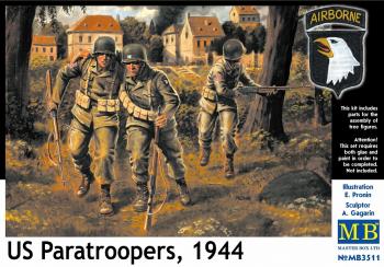 Masterbox 1:35 - US Paratroops (1944)