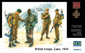 Masterbox 1:35 - British troops, Caen, 1944