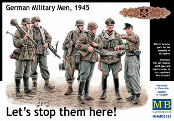 Masterbox 1:35 - German Soldiers, 1945 - 'Lets stop them here!'