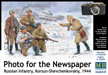 Masterbox 1:35 - Russian Infantry Korsun-Shevchenkovskiy, 1944