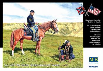 Masterbox 1:35 - US Civil War Series: Yankee Scout and Tracker