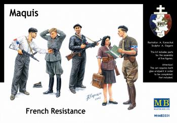 Masterbox 1:35 - French Resistance 'Maquis'