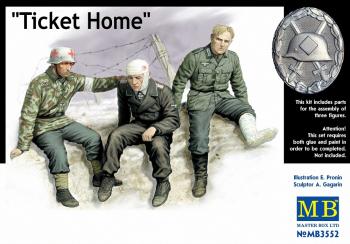 Masterbox 1:35 - 'Ticket Home' German Soldiers 1941-1943