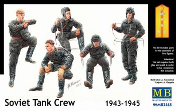 Masterbox 1:35 - Soviet Tank Crew 1943-1945