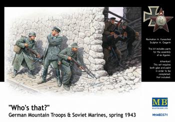 Masterbox 1:35 - Who`s That? German Mountain Troops & Soviet Marines (6 Figure Set)