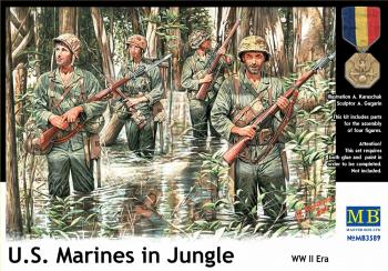 Masterbox 1:35 - US Marines in Jungle, WWII era