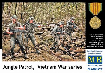 Masterbox 1:35 - Jungle Patrol, Vietnam War series