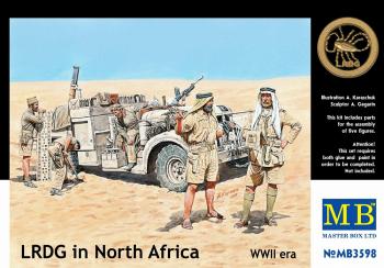 Masterbox 1:35 - LRDG in North Africa, WWII era