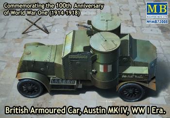Masterbox 1:72 - "British Armoured Car, Austin, MK IV, WW I Era"
