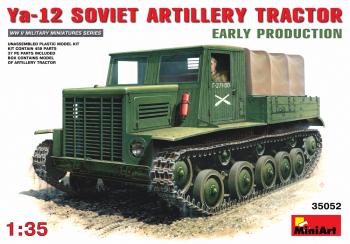 Miniart 1:35 - Soviet artillery tractor Ya-12