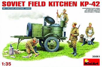 Miniart 1:35 - Soviet Field Kitchen KP-42