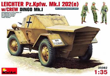 Miniart 1:35 - Leichter Pz. Kpfw Mk I 202 (e) Afrika Korp