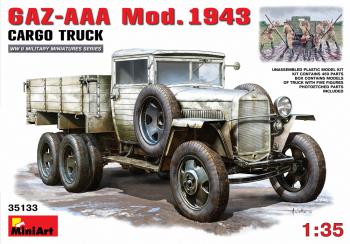 Miniart 1:35 - GAZ-AAA Mod. 1943 Cargo Truck