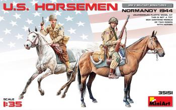 Miniart 1:35 - U.S. Horsemen (Normandy 1944)