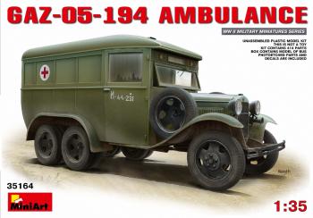 Miniart 1:35 - GAZ-05 194 Ambulance