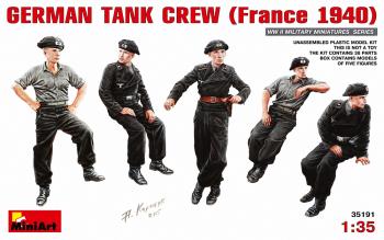 Miniart 1:35 - German Tank Crew (France 1940