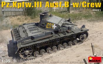 Miniart 1:35 - Pz.Kpfw.3 Ausf. with Crew