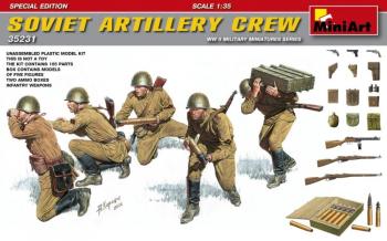 Miniart 1:35 - Soviet Artillery Crew Special Edition