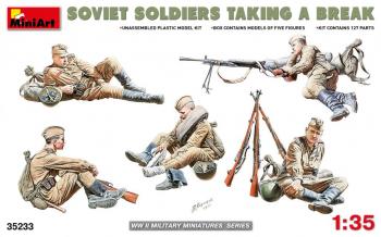 Miniart 1:35 - Soviet Soldiers Taking a Break