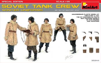 Miniart 1:35 - Soviet Tank Crew Winter Special Edition