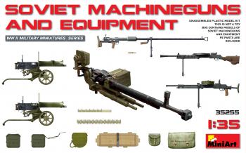 Miniart 1:35 - Soviet Machine Guns & Equipment